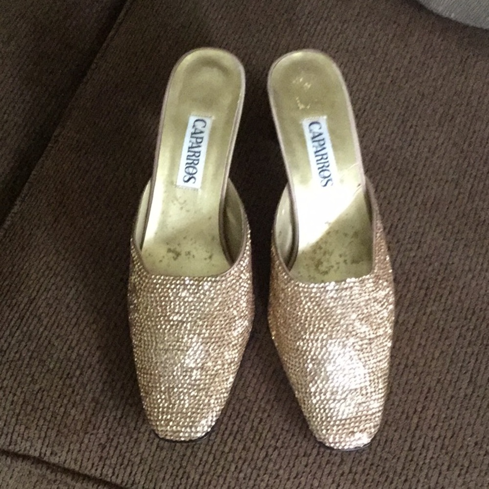 Sequined Mule Dress